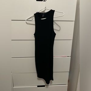 Basic black body con dress